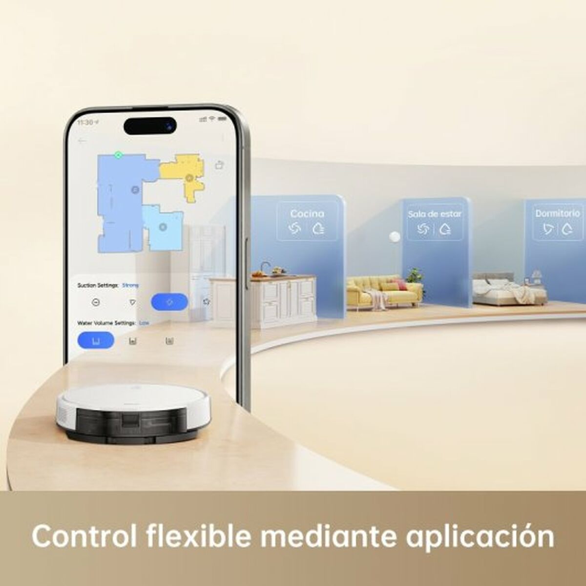 Robotický vysávač Dreame Mova M1 2600 mAh